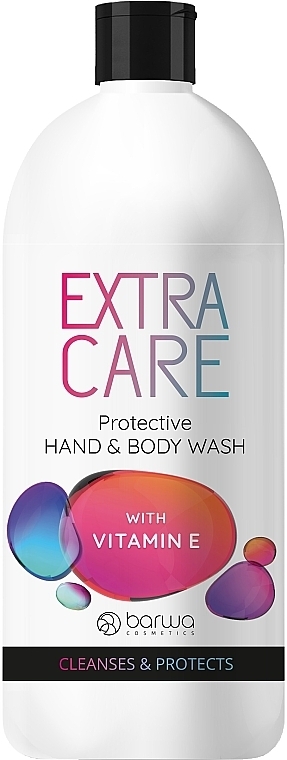 Liquid Protective Vitamin E Hand & Body Soap - Barwa Natural Extra Care — photo N4