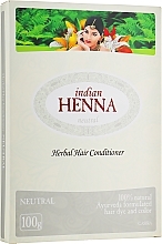 Natural Hair Mask (colorless henna) - Indian Henna Neutral — photo N2