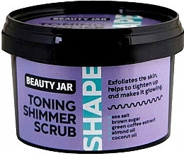 Toning Body Scrub - Beauty Jar Toning Shimmer Scrub — photo N1