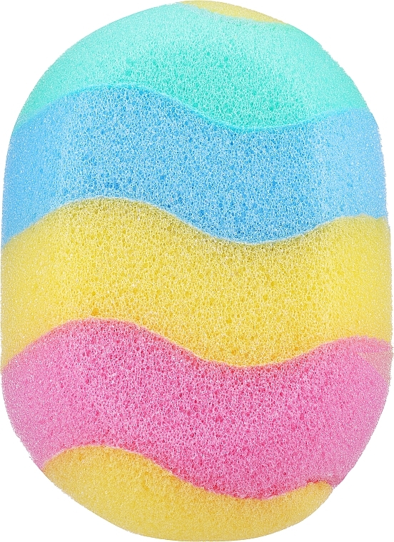 Rainbow Bath Sponge - Sanel №2 — photo N1