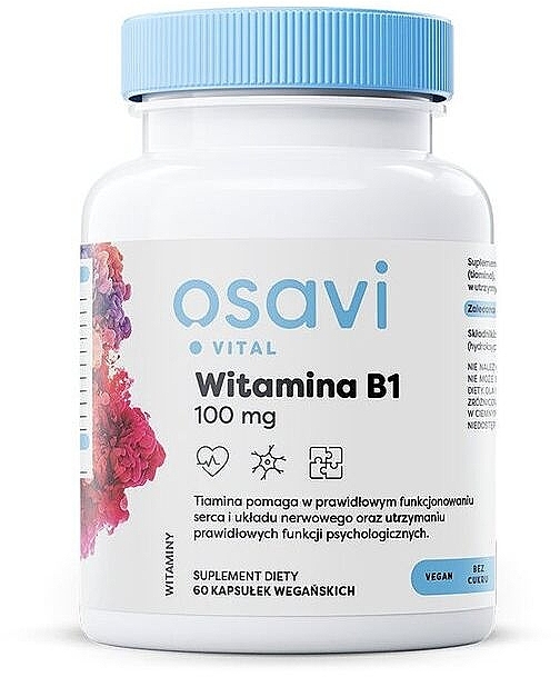 Vitamin B1 100 MG  Dietary Supplement - Osavi — photo N1