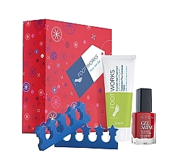 Fragrances, Perfumes, Cosmetics Set - Avon Party Gift Set(treatment/75ml + nail/polish/10ml + pedicure/tools/2pc)