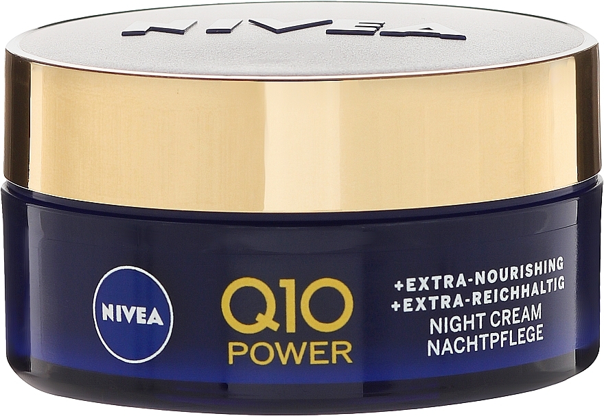 Anti-Wrinkle Night Cream for Dry Skin - Nivea Visage Q10 Power Extra SPF 15 — photo N7