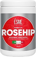 Fragrances, Perfumes, Cosmetics Rosehip Oil Mask for Damaged, Dry & Split Hair - Esme Platinum Power Of Rosehip Hair Mask