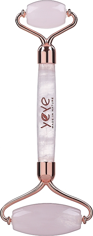 Face Massage Roller, rose quartz - Yeye — photo N1