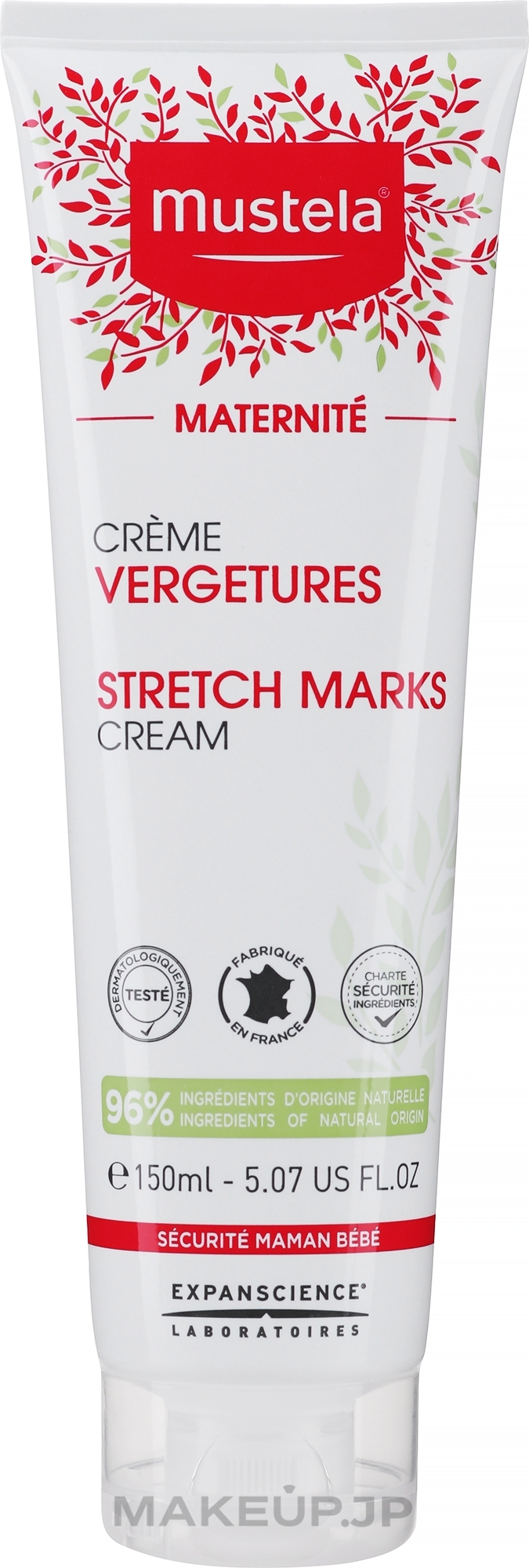 Anti-Strech Marks Cream - Mustela Maternity Stretch Marks Cream Active 3in1 — photo 150 ml