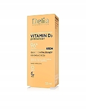 Fragrances, Perfumes, Cosmetics Repairing Eye Cream with Vitamin D3 - Delia Vitamin D3 Precursor Eye Cream