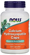 Calcium Hydroxyapatite, 120 capsules - Now Foods Calcium Hydroxyapatite — photo N1