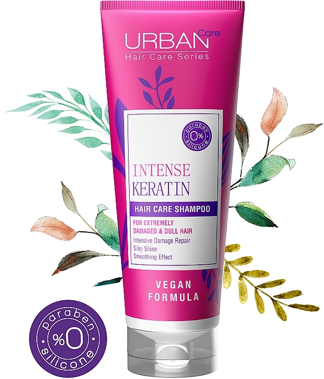 Intensive Keratin Shampoo - Urban Care Intense & Keratin Shampoo — photo N3