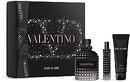 Fragrances, Perfumes, Cosmetics Valentino Uomo Born In Roma - Set (edt/100ml + edt/15ml + sh/gel/75ml)