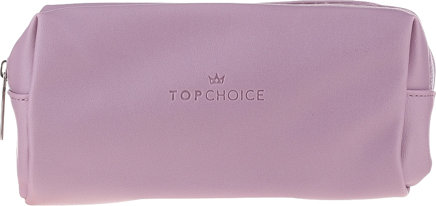 Makeup Bag "Leather", 96945, lilac - Top Choice  — photo N2
