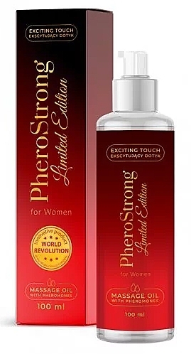 GIFT! Massage Oil - PheroStrong Limited Edition For Women — photo N1