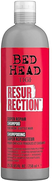 Shampoo for Weak & Brittle Hair - Tigi Bed Head Resurrection Super Repair Shampoo — photo N5