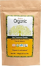 Organic Hair Powder - Radico Organic Amla Reetha Shikakai Hair Tretment Powder — photo N2