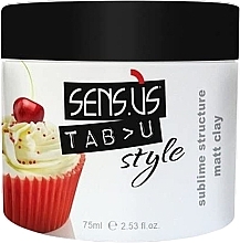 Fragrances, Perfumes, Cosmetics Matte Hair Clay - Sensus Tabu Sublime Structure Matt Clay