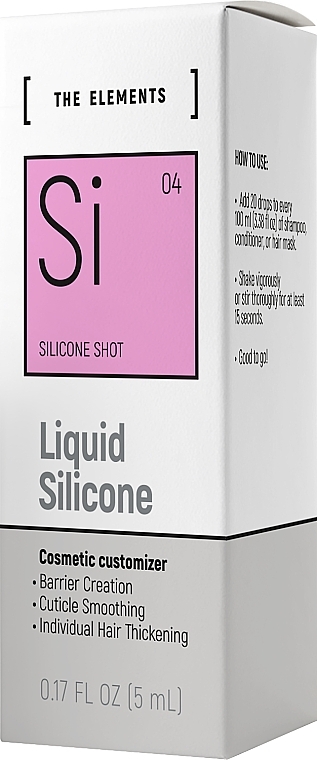 Pure Liquid Silicone Treatment - Pharma Group Laboratories The Elements Liquid Silicone — photo N2