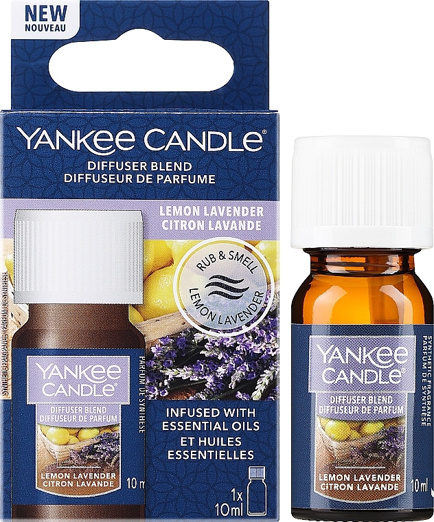 Ultrasonic Diffuser Oil "Lemon & Lavender" - Yankee Candle Lemon Lavender Ultrasonic Diffuser Aroma Oil — photo N11