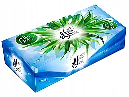 Fragrances, Perfumes, Cosmetics Three-Layer Tissues 'Fantasy Aloe Barbas', 90 pcs, blue box - Elfi