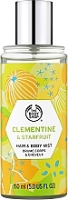 Fragrances, Perfumes, Cosmetics Clementine & Carambola Hair & Body Spray - The Body Shop Clementine & Starfruit Hair & Body Mist