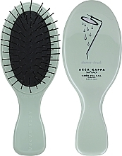 Hair Brush, olive - Acca Kappa Brush For hair Oval Mini Shower — photo N1