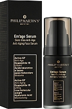 Fragrances, Perfumes, Cosmetics Anti-Aging Serum for Face and Décolleté - Philip Martin's Em'age Serum Anti-Ageing