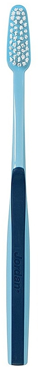 Toothbrush with Hard Bristles "Classic", blue - Jordan Classic Hard Toothbrush — photo N1