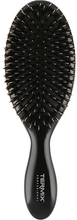 Massage Hair Brush for Hair Extensions, natural bristles - Termix Professional — photo N2