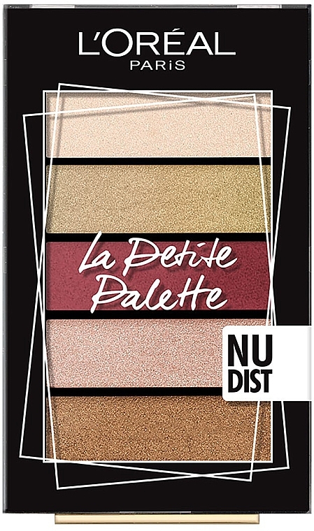 Eyeshadow Palette - L'Oreal Paris La Petite Palette Nudist Eyeshadow — photo N1