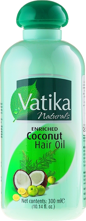 Enriched Coconut Hair Oil - Dabur Vatika Enriched Coconut Hair Oil — photo N3