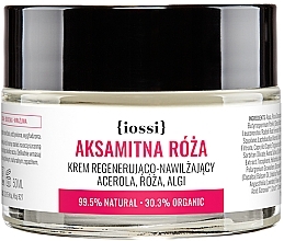Fragrances, Perfumes, Cosmetics Regenerating Facial Cream "Velvet Rose" - Iossi Regenerating Cream