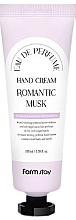Hand Cream - FarmStay Eau Hand Cream Romantic Musk — photo N1