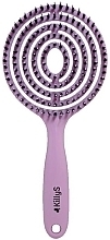 Hairbrush, 500440, lilac - Killys Ovalo Flexi Hair Brush — photo N1