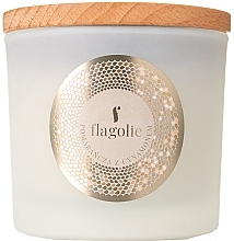 Scented Candle in Glass "Orange & Cinnamon" - Flagolie Fragranced Candle Orange & Cinnamon — photo N1