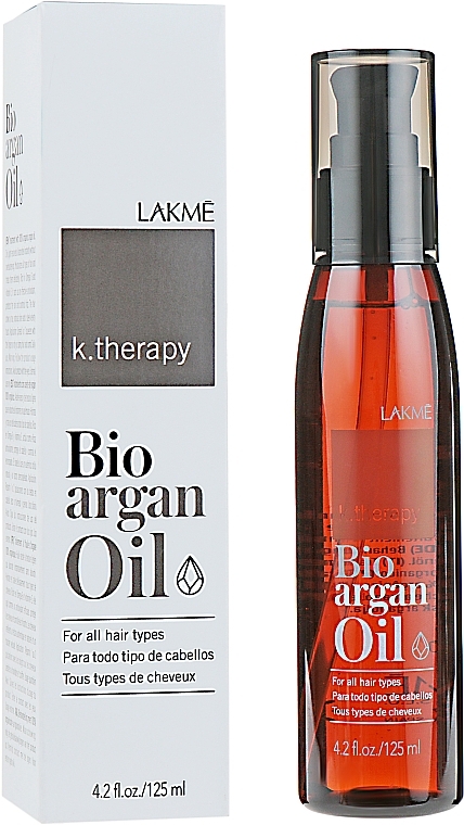 Hair Argan Oil - Lakme K.Therapy Bio Argan Oil — photo N1