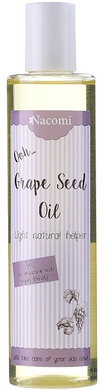 Grape Seed Face and Body Oil - Nacomi Natural — photo N7