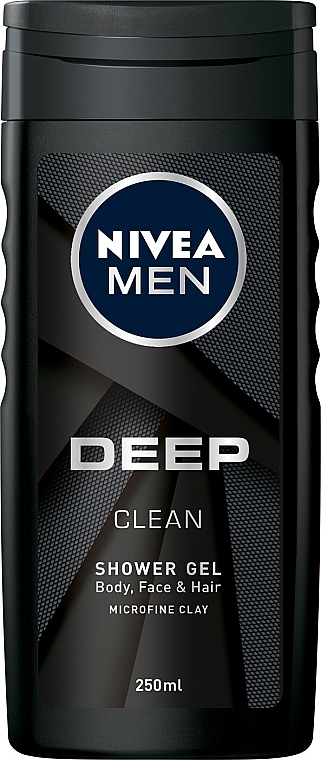 Deeply Cleansing Shower Gel - NIVEA Men Deep Clean Shower Gel — photo N1