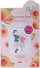 Fragrances, Perfumes, Cosmetics Peach Face Sheet Mask - Sally's Box Loverecipe Peach Mask