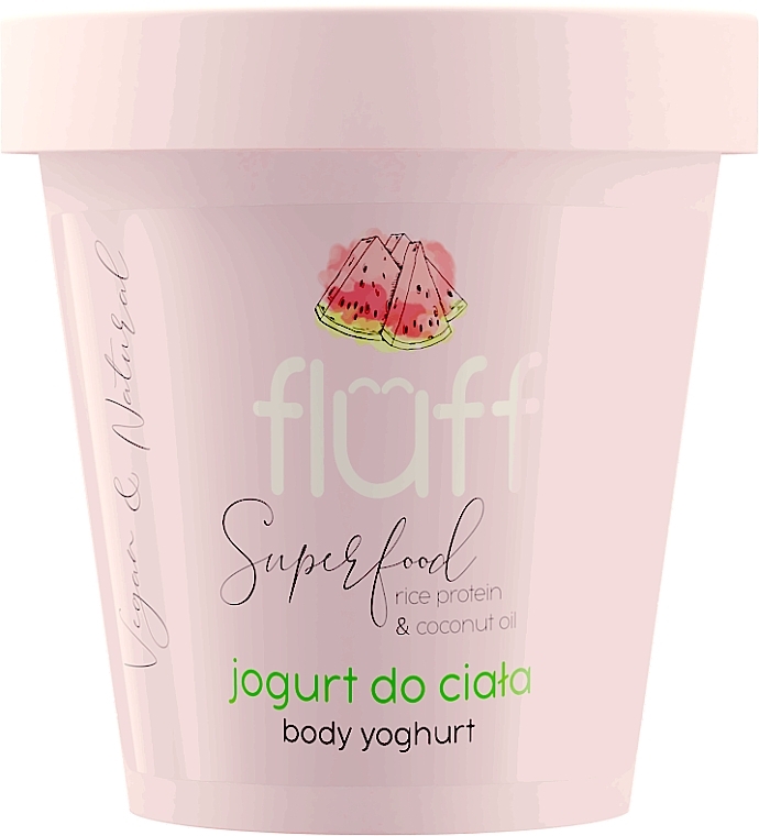 Body Yogurt "Watermelon" - Fluff Body Yogurt Watermelon — photo N1