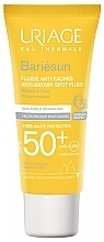 Fragrances, Perfumes, Cosmetics Anti-Dark Spot Fluid - Uriage Bariesun SPF50+ Anti-Brown Spot Fluid 