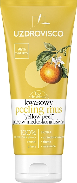 Acidic Anti-Blemish Peeling Mousse - Uzdrovisco — photo N2