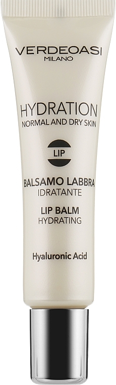 Moisturizing Hyaluronic Acid & Shea Butter Lip Balm - Verdeoasi Hydration Lip Balm — photo N1