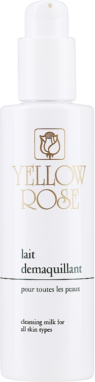 Makeup Remover Milk for All Skin Types - Yellow Rose Cleansing Milk — photo N2