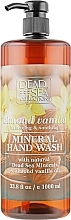 Liquid Soap with Dead Sea Minerals, Almond and Vanilla Oil - Dead Sea Collection Almond Vanila&Dead Sea Minerals Hand Soap — photo N2