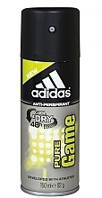 Fragrances, Perfumes, Cosmetics Deodorant - Adidas Anti-Perspirant Pure Game 48h