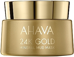 Fragrances, Perfumes, Cosmetics Gold-based Face Mask - Ahava 24K Gold Mineral Mud Mask (tester)