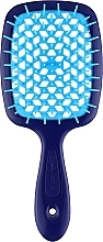 Hair Brush 82SP226VIT, violet blue - Janeke Superbrush — photo N1