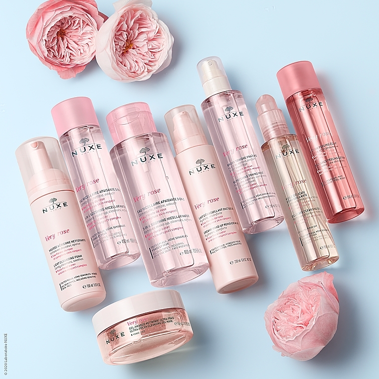 Light Cleansing Facial Foam - Nuxe Very Rose Light Cleansing Foam — photo N4