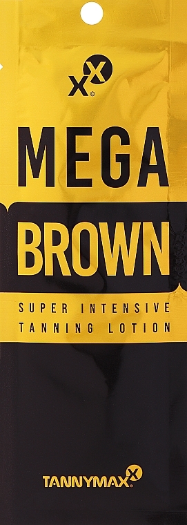 Tanning Lotion - Tannymaxx Mega Brown Super Intensive Tanning Lotion (sample) — photo N1