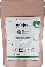 Mint Fluoride Toothtablets - Minima Organics Mint Natural Toothtablets — photo N1