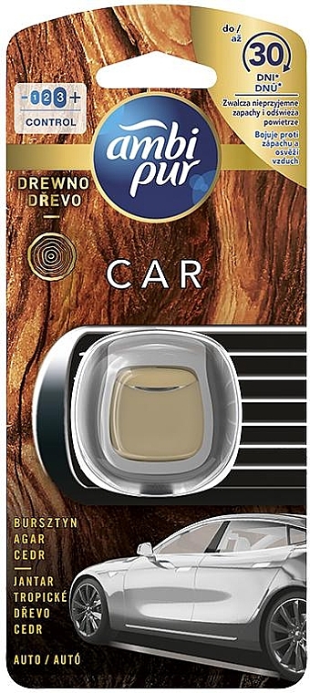 Car Air Freshener - Ambi Pur Wood — photo N8